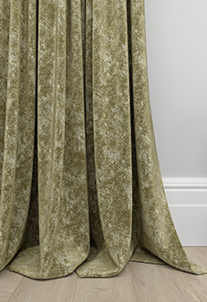 Caen Chenille, Golden Brown - Made to Measure Curtains